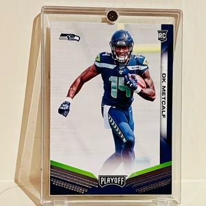 ROOKIE DK Metcalf, 2019 Panini, in case, mint condition